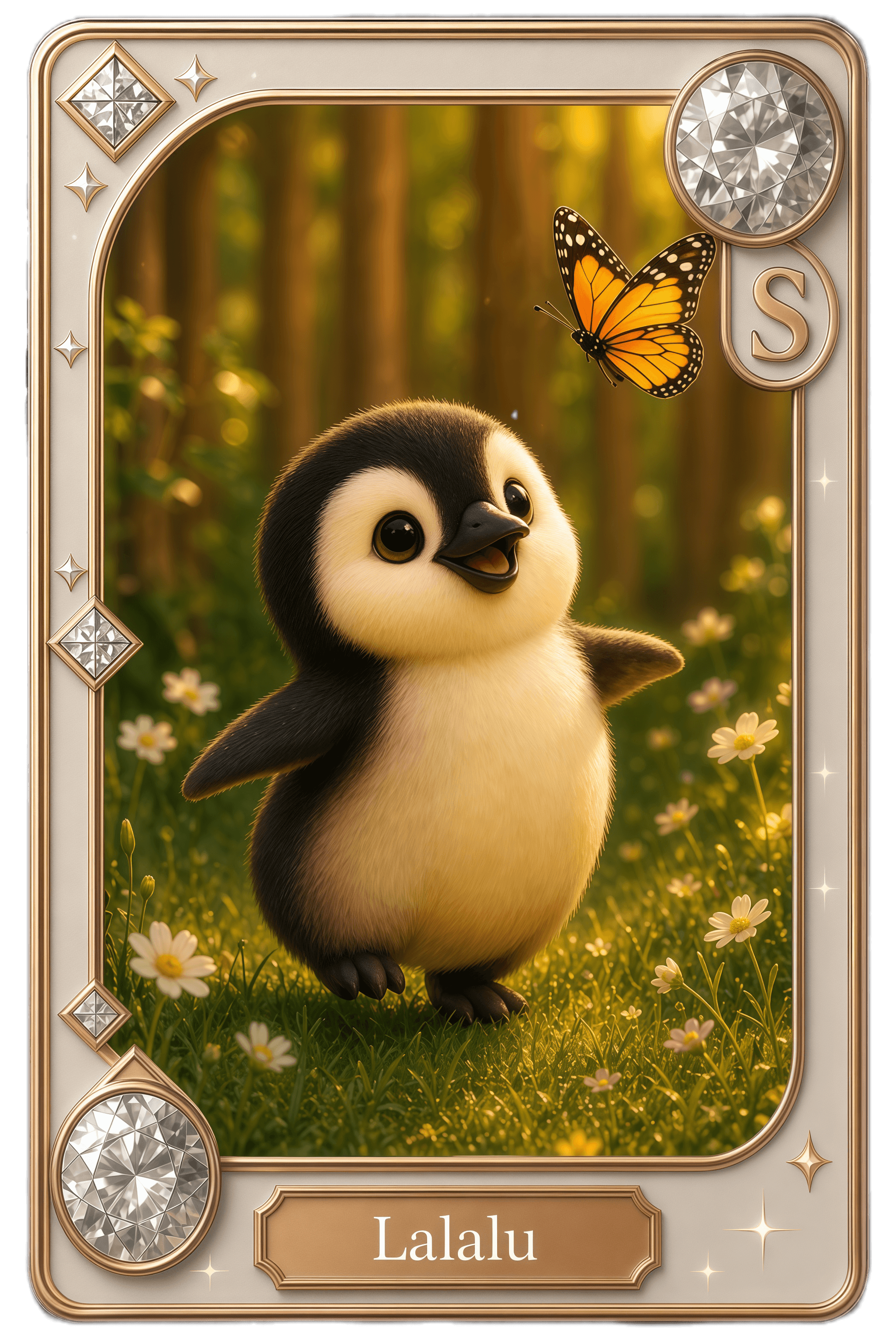 UNIMO Diary Card tier S collectible mood diary card artwork preview